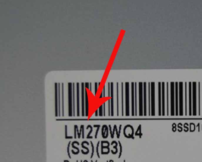 LM270WQ4-SSB3 LM270WQ4(SS)(B3) for LG Display QHD